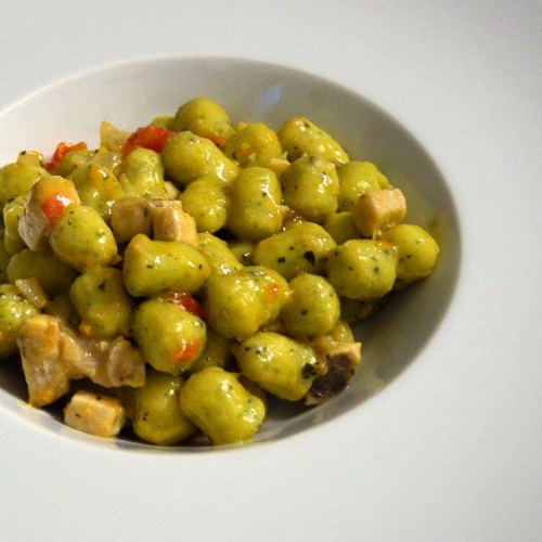 gnocchi al basilico